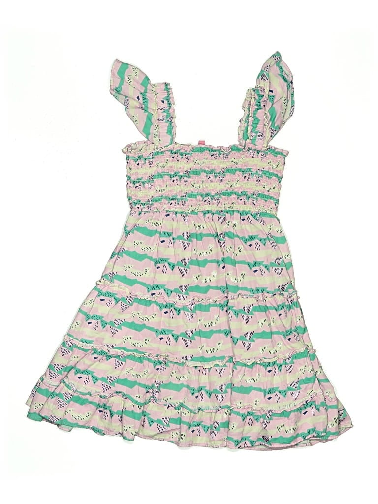 Pre-owned Bisby Kids' Dress In Green