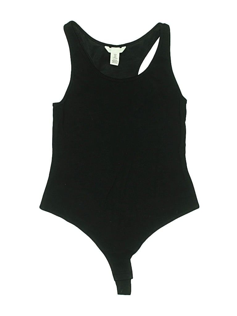 Pre-owned H&m Bodysuit In Black
