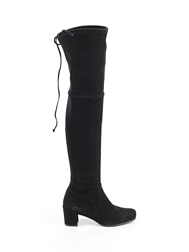 Pre-owned Stuart Weitzman Boots In Black