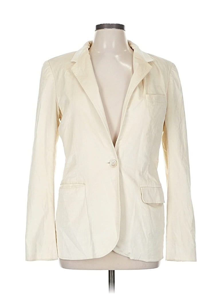 Pre-owned Barbara Bui Blazer Jacket In White