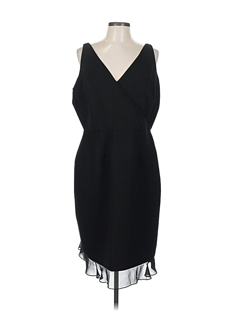 Pre-owned Assorted Brands Cocktail Dress In Black