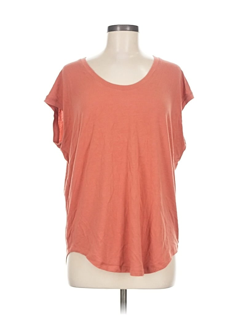 Pre-owned Athleta Short Sleeve T-shirt In Orange