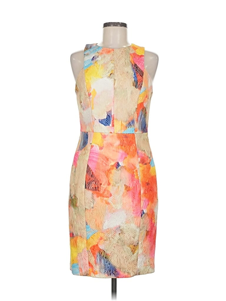 Pre-owned H&m Cocktail Dress In Orange