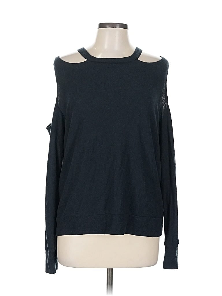 Pre-owned Lna Pullover Sweater In Black