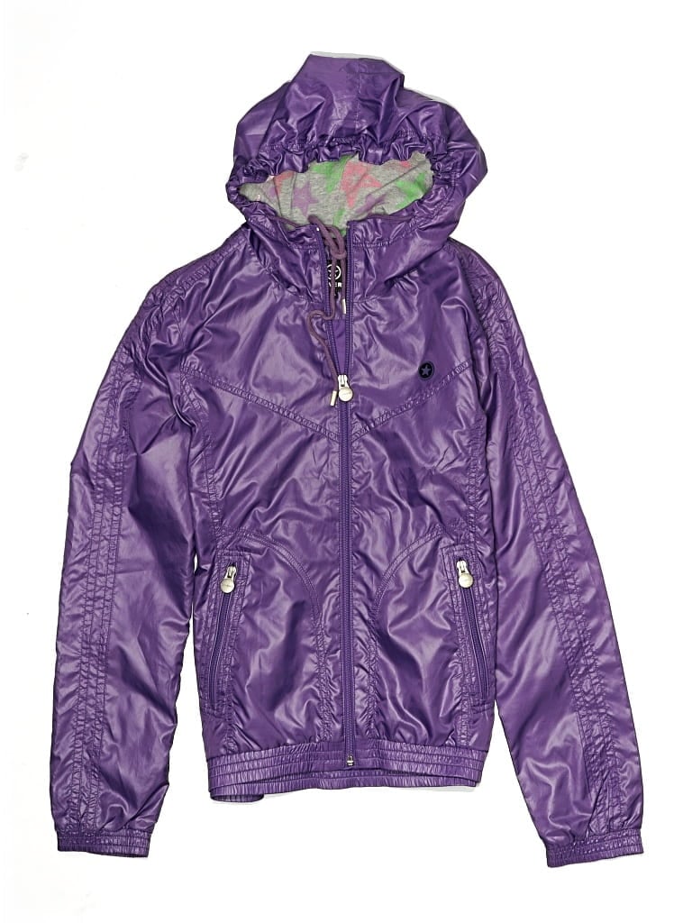 Click to view more detailed imagery on our partner's website Pre-owned Converse Kids' Snow Jacket In Purple
