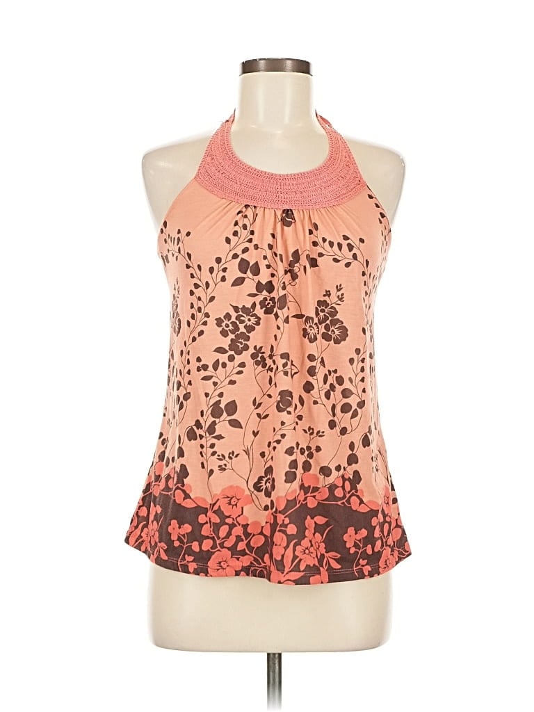 Pre-owned Xhilaration Sleeveless Blouse In Orange