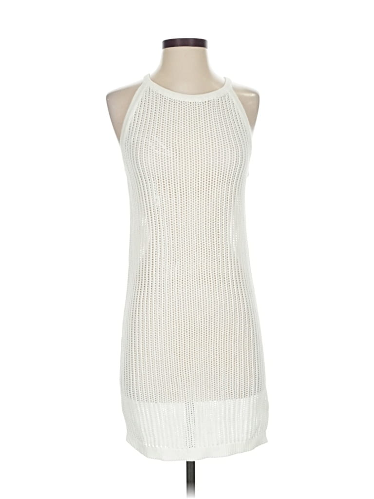 Pre-owned Tahari Casual Dress In White