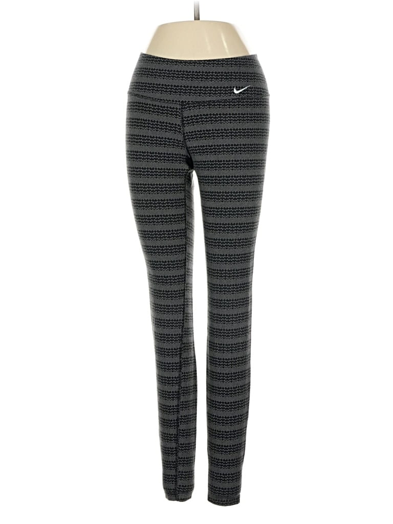 Pre-owned Nike Active Pants In Black