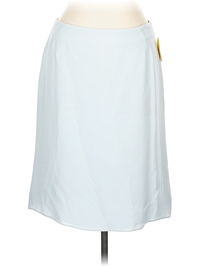 Pre-owned Armani Collezioni Casual Skirt In White