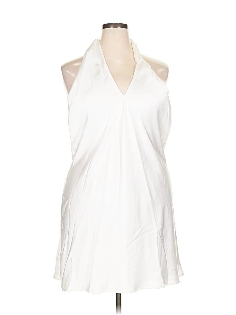Pre-owned Show Me Your Mumu Cocktail Dress In White