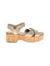 M. Gemi Tan Ivory Sandals Size EU 36 1/2 - photo 1