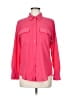 Apt. 9 100% Polyester Color Block Pink Long Sleeve Blouse Size M - photo 1