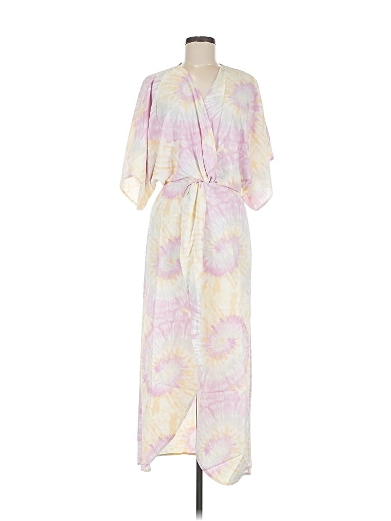 Lezat Casual Dress In White