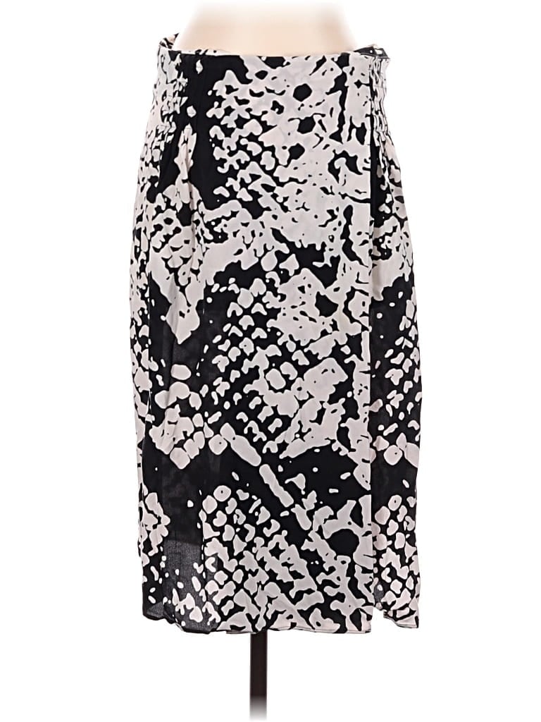 Pre-owned Saint Laurent Silk Skirt In Black