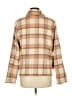 MELLODAY Plaid Tan Jacket Size M - photo 2