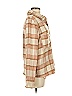 MELLODAY Plaid Tan Jacket Size M - photo 4