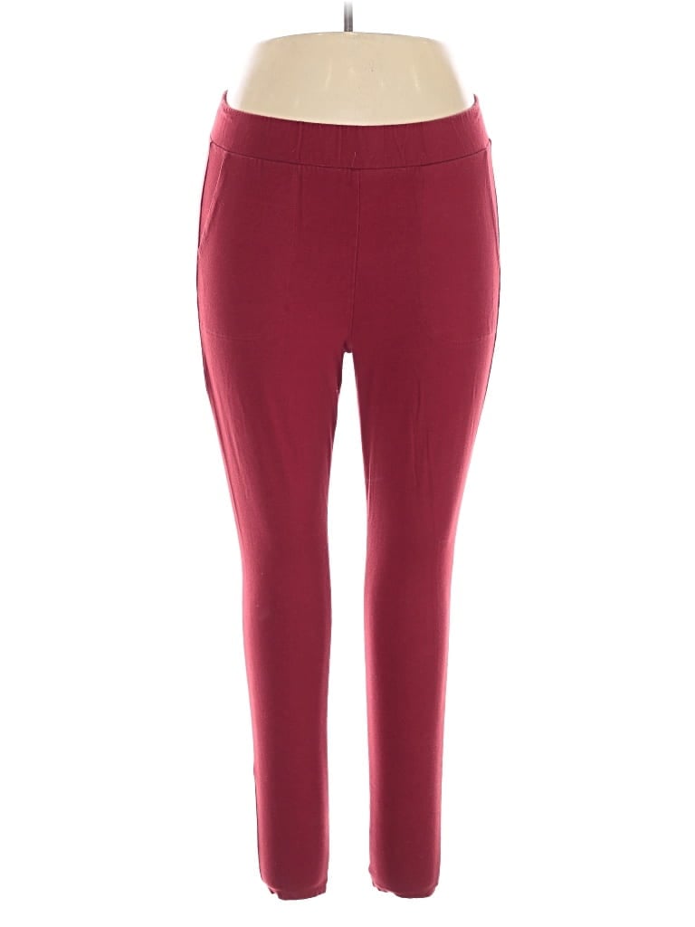 Pre-owned Torrid Active Pants In Burgundy