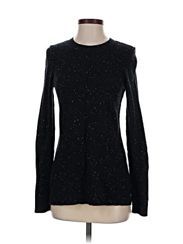 Aqua Cashmere Pullover Sweater (view 1)