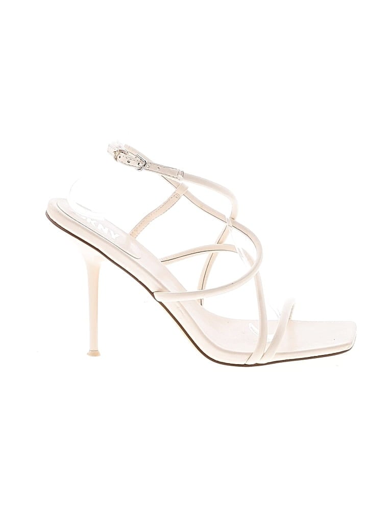 Pre-owned Dkny Heels In White
