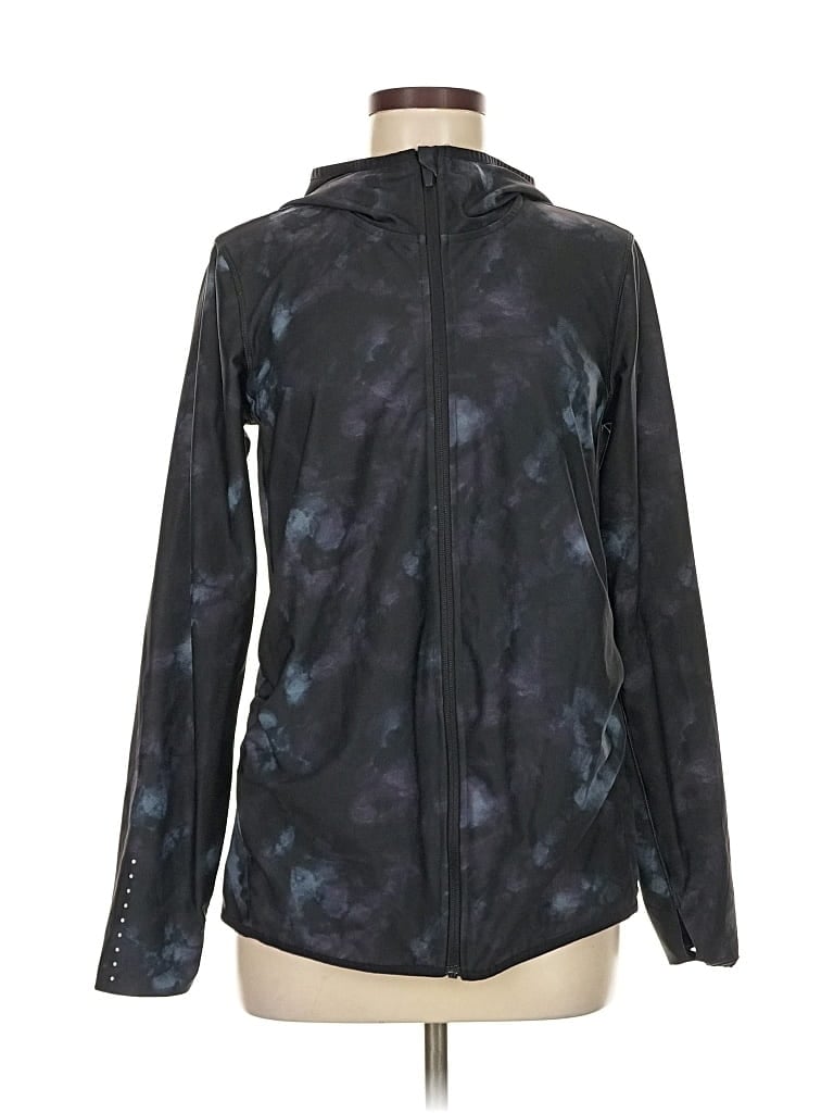 Pre-owned Active By Old Navy Track Jacket In Black