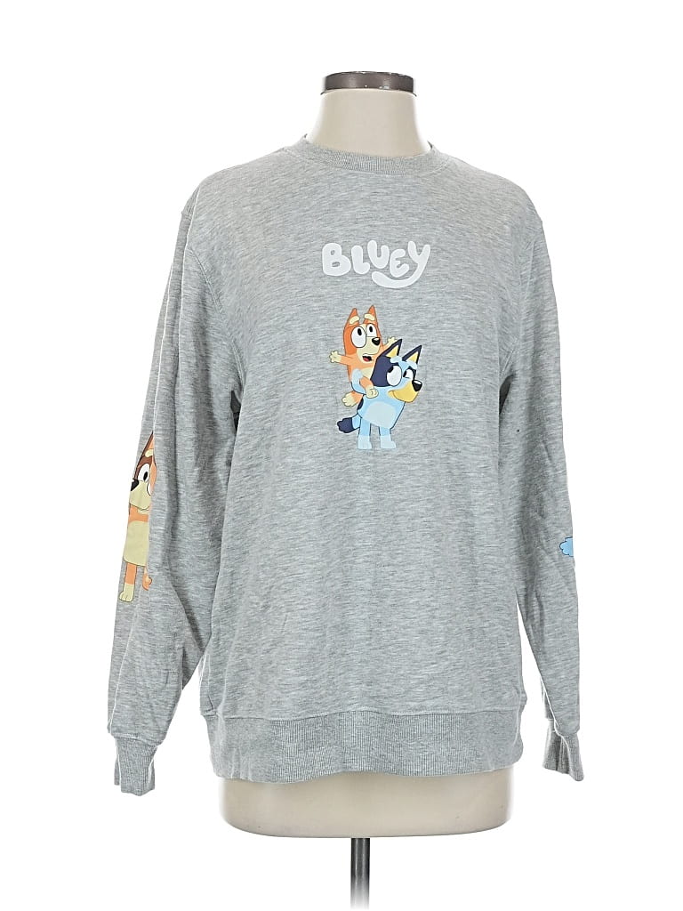 Pre-owned Assorted Brands Sweatshirt In Gray