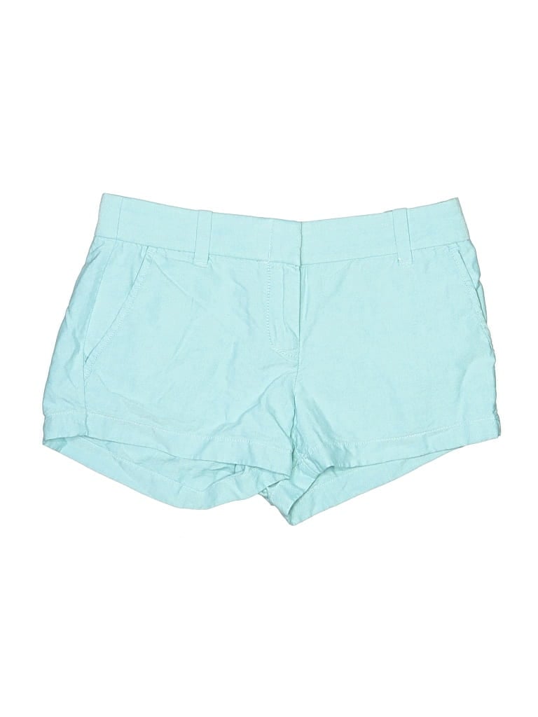 Pre-owned J.crew Factory Store Shorts In Blue