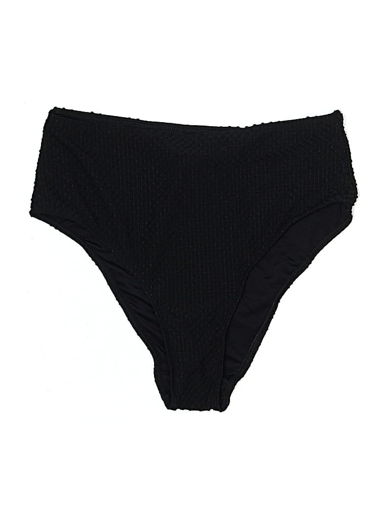 Click to view more detailed imagery on our partner's website Pre-owned Cupshe Swimsuit Bottoms In Black