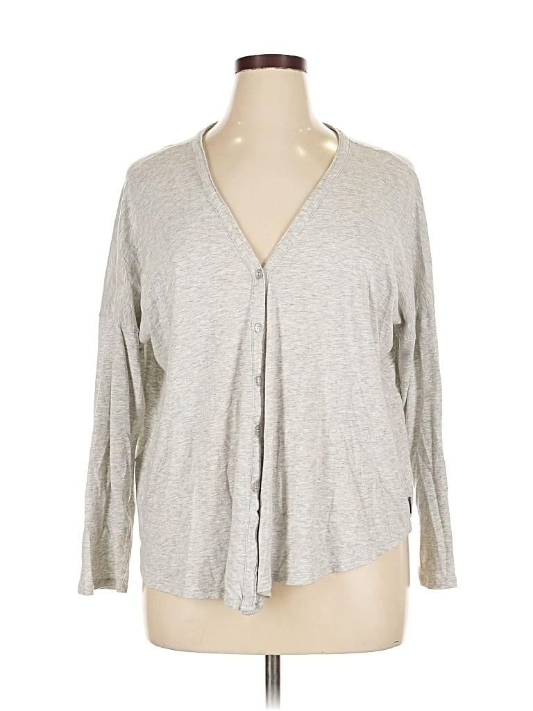 Click to view more detailed imagery on our partner's website Pre-owned Eddie Bauer Cardigan Sweater In Gray