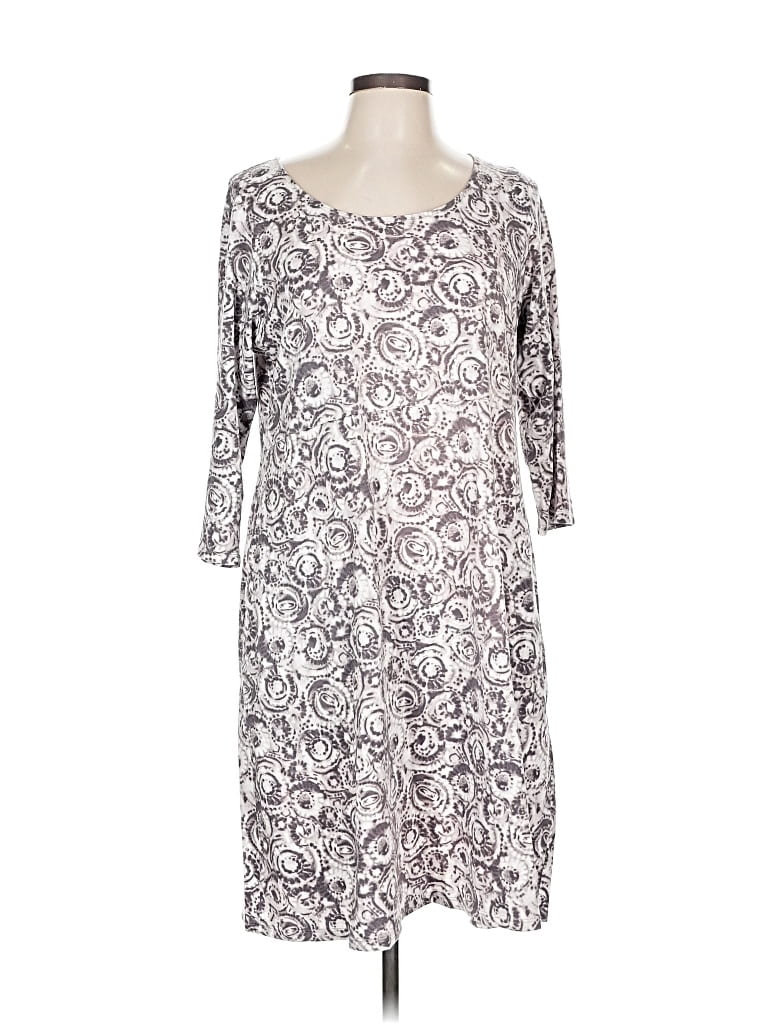 Pre-owned Purejill Casual Dress In Purple