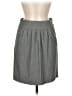 Studio M Solid Gray Casual Skirt Size 4 (petite) - photo 1