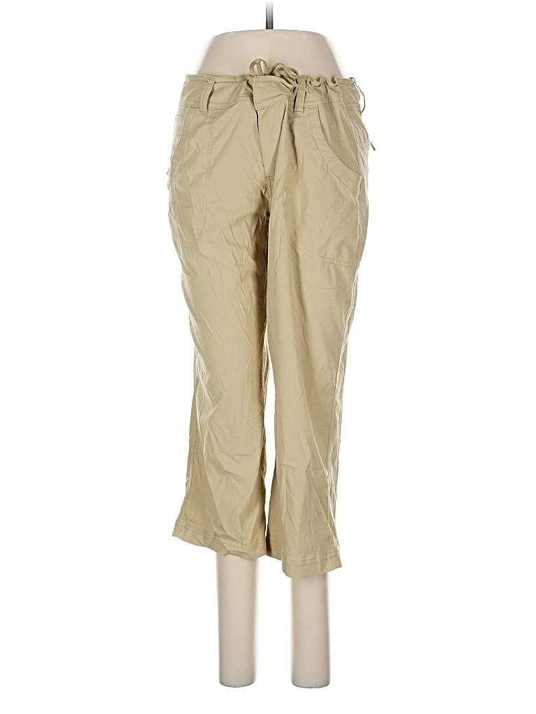 Pre-owned Lucy Khaki Pant In Brown
