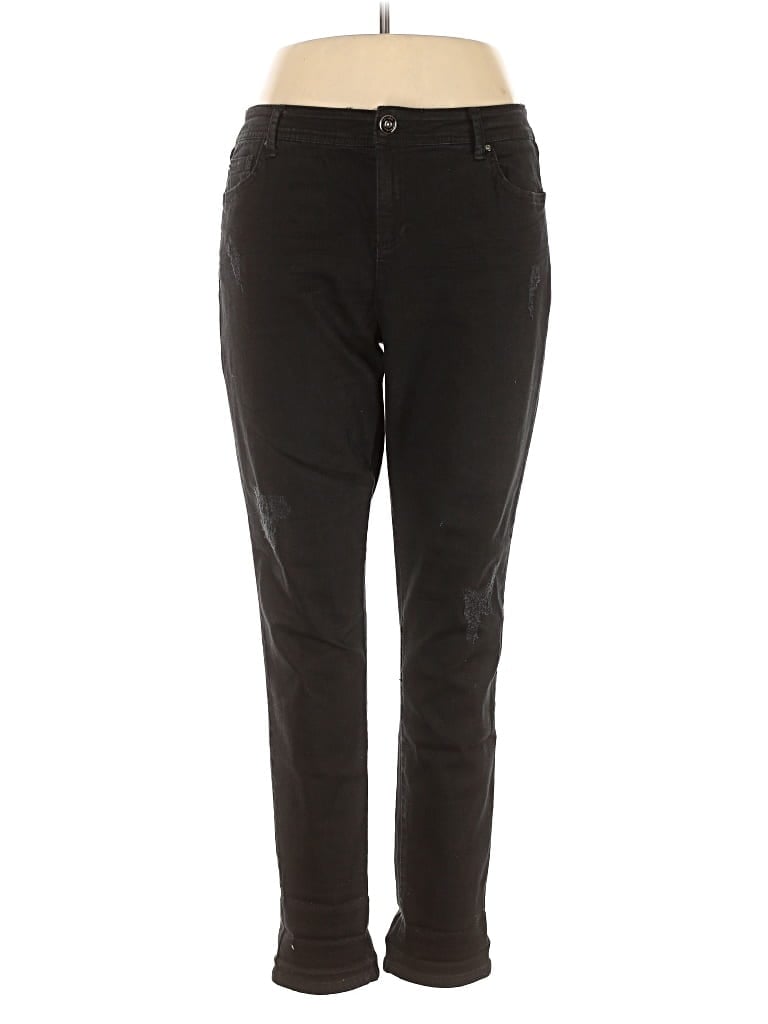 Pre-owned Inc Denim Jeans In Black