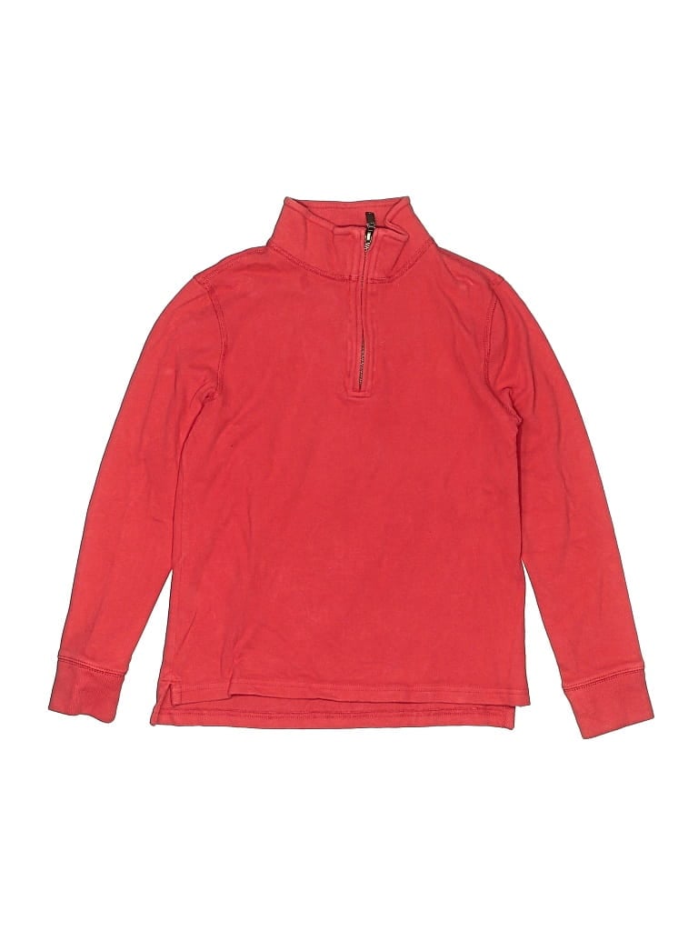 Pre-owned Crewcuts Kids' Pullover Sweater In Red