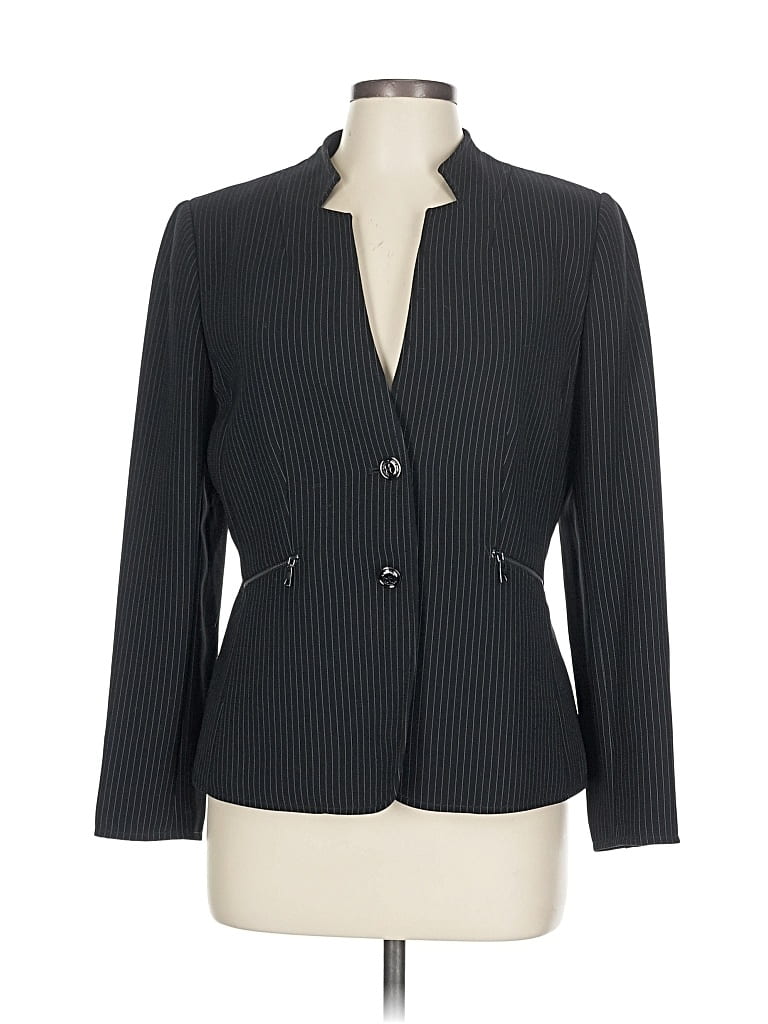 Pre-owned Tahari By Asl Blazer Jacket In Gray