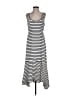 Splendid Stripes White Casual Dress Size S - photo 1