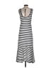 Splendid Stripes White Casual Dress Size S - photo 2