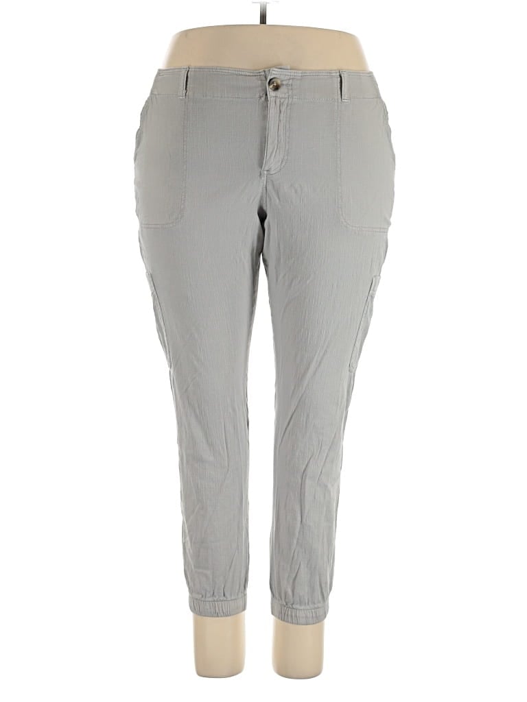 Pre-owned Sonoma Goods For Life Casual Pants In Gray