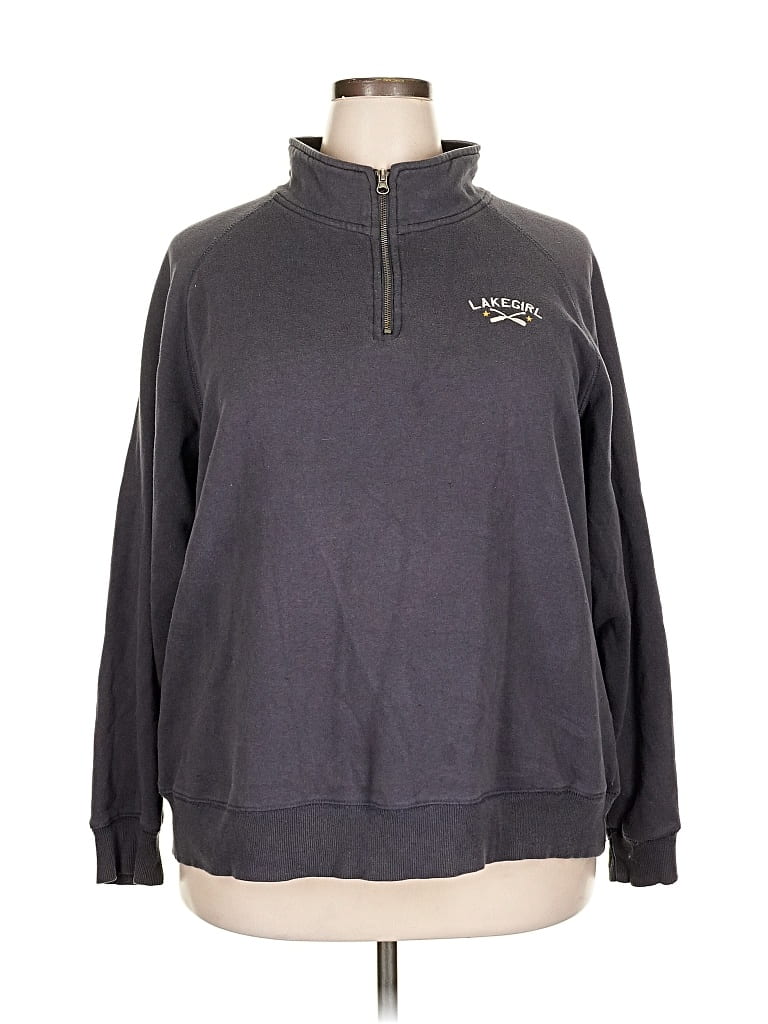 Pre-owned Assorted Brands Pullover Sweater In Gray