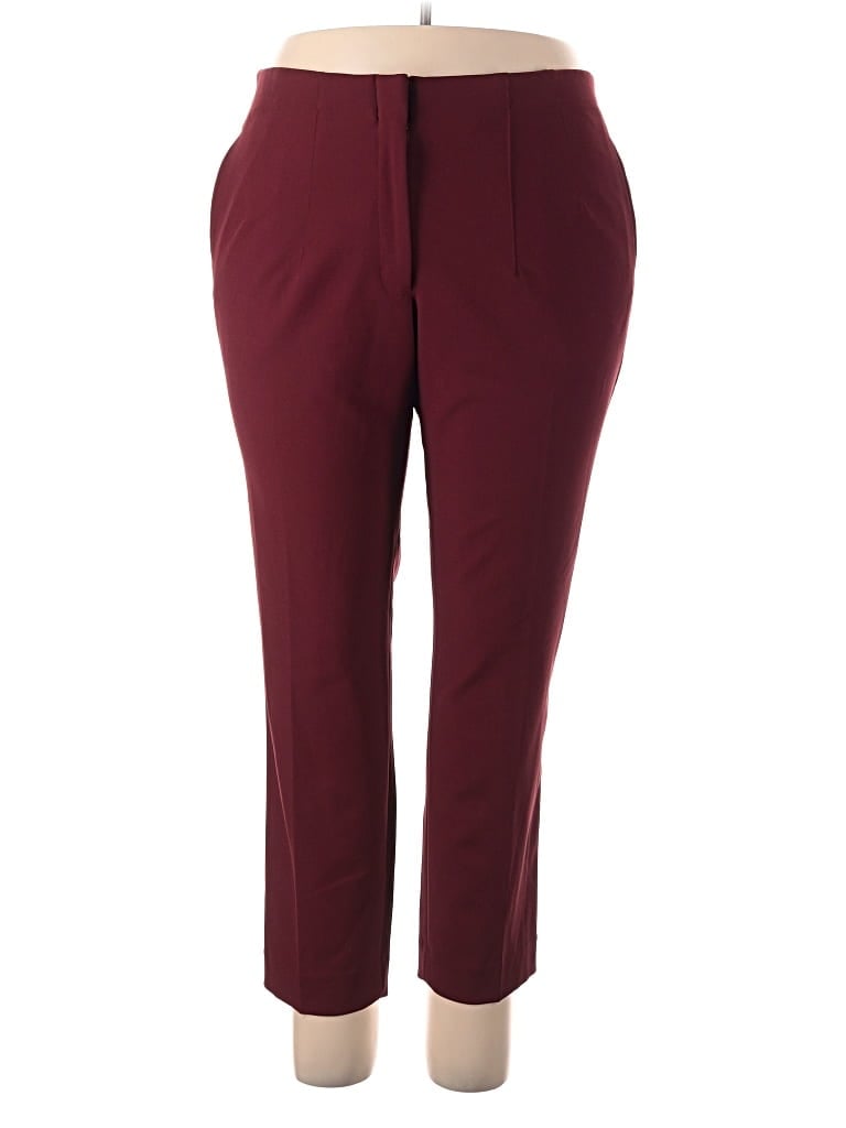 EXPRESS Pre-owned Dress Pants In Red