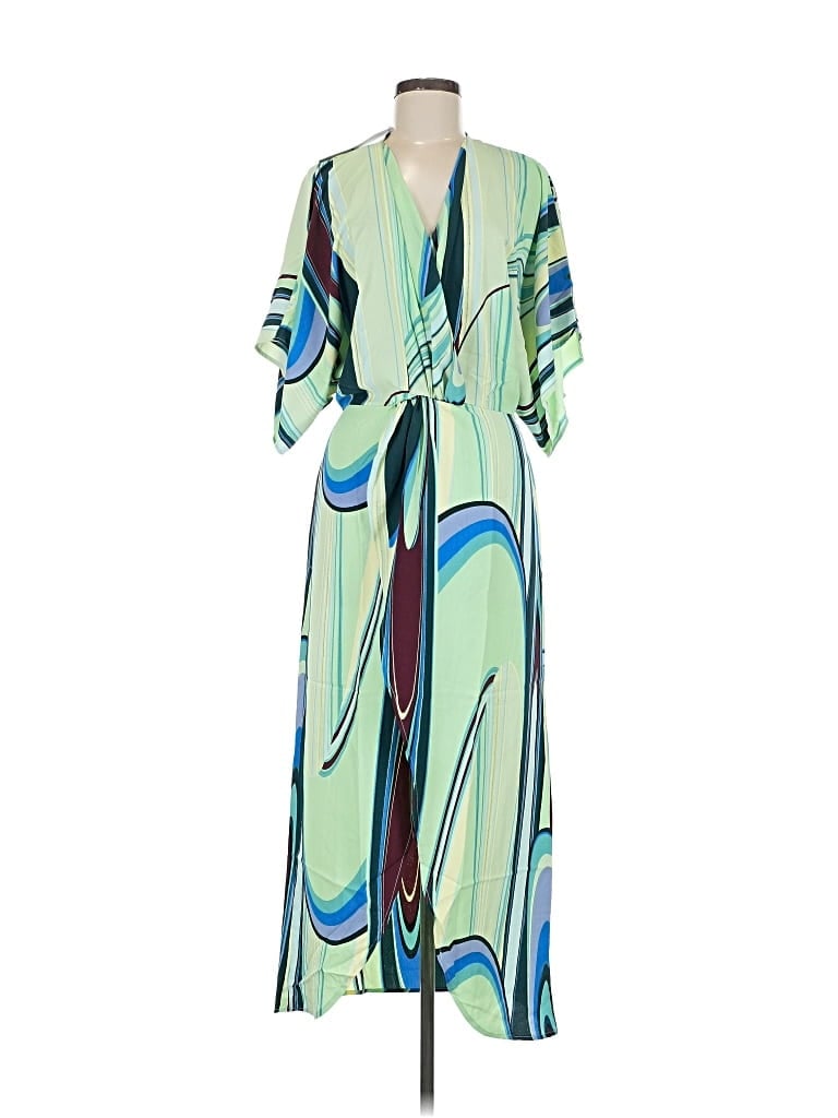 Lezat Casual Dress In Green