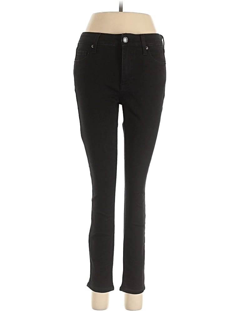 Pre-owned Cosmic Blue Love Jeggings In Black