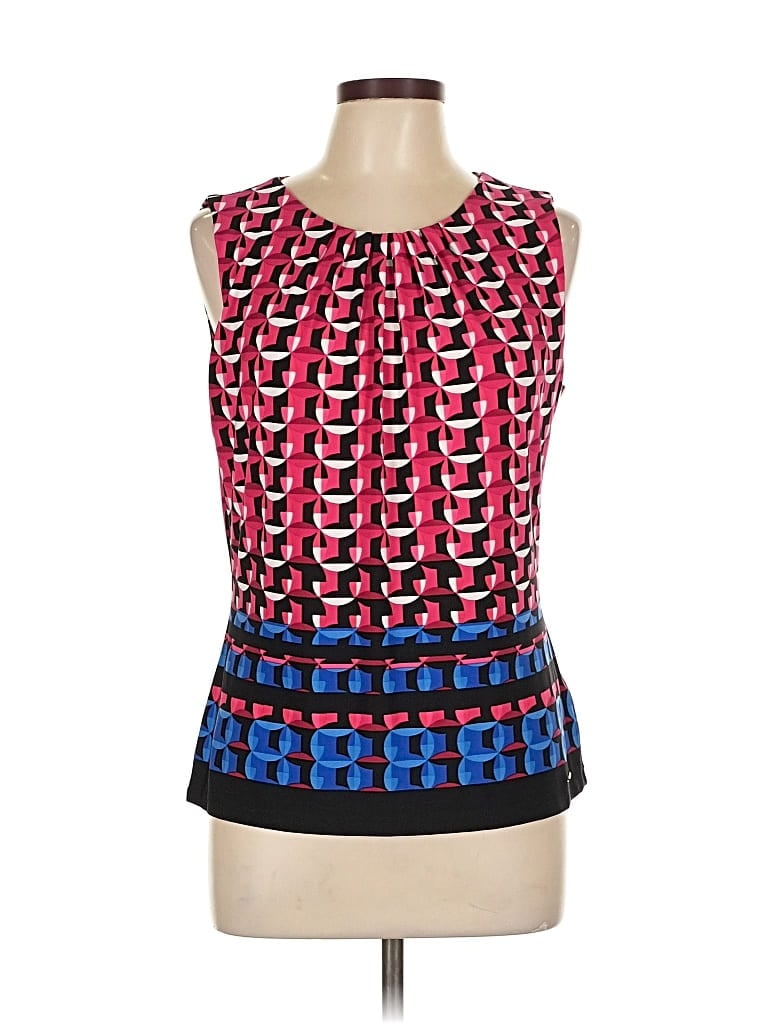 Pre-owned Calvin Klein Sleeveless Blouse In Pink