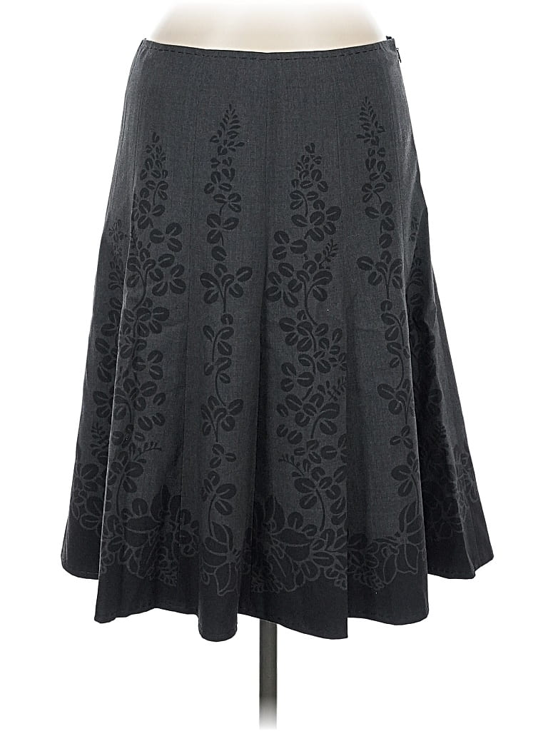 Pre-owned Tahari Formal Skirt In Gray