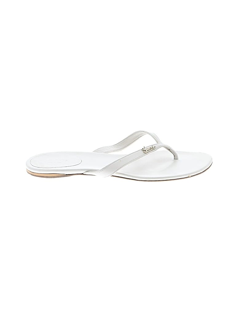 Click to view more detailed imagery on our partner's website Pre-owned Gucci Flip Flops In White