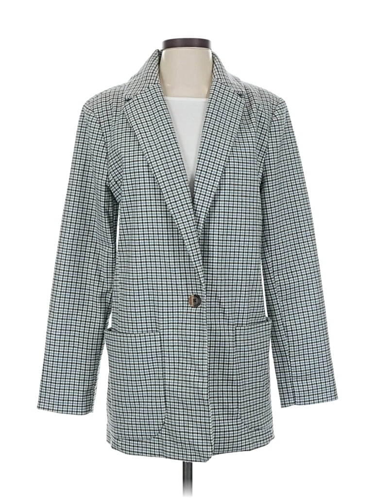 Pre-owned A New Day Blazer Jacket In Gray