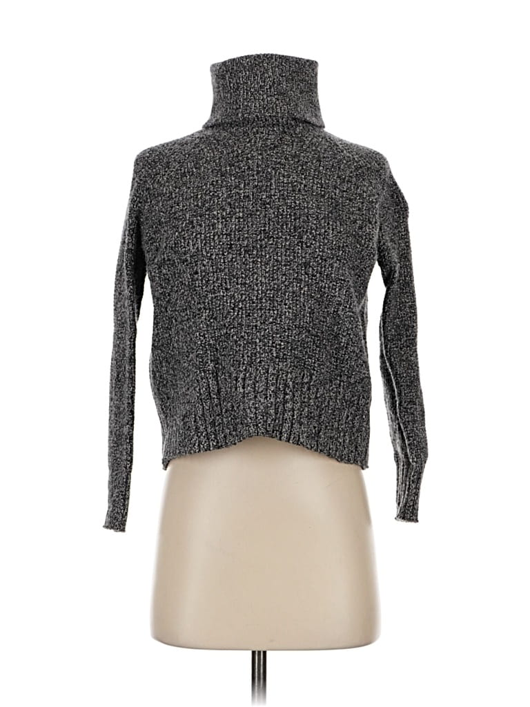 Pre-owned Madewell Turtleneck Sweater In Gray