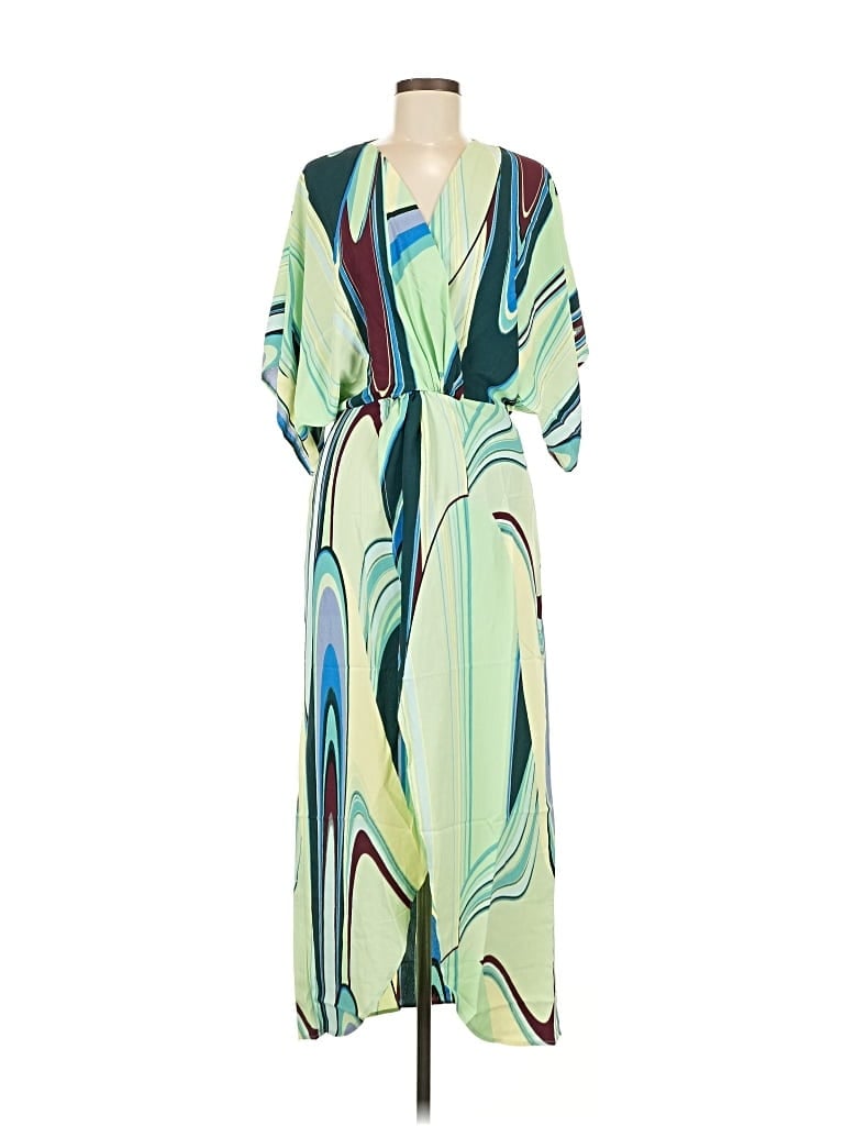 Lezat Casual Dress In Green