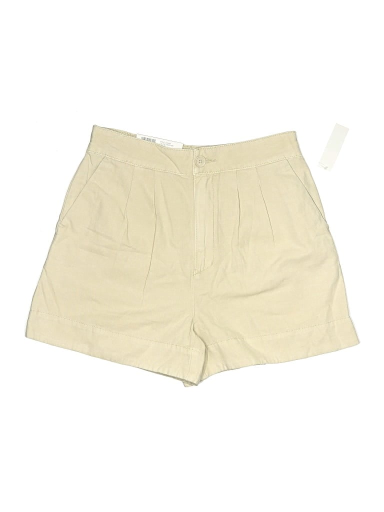 Pre-owned No Boundaries Khaki Shorts In White