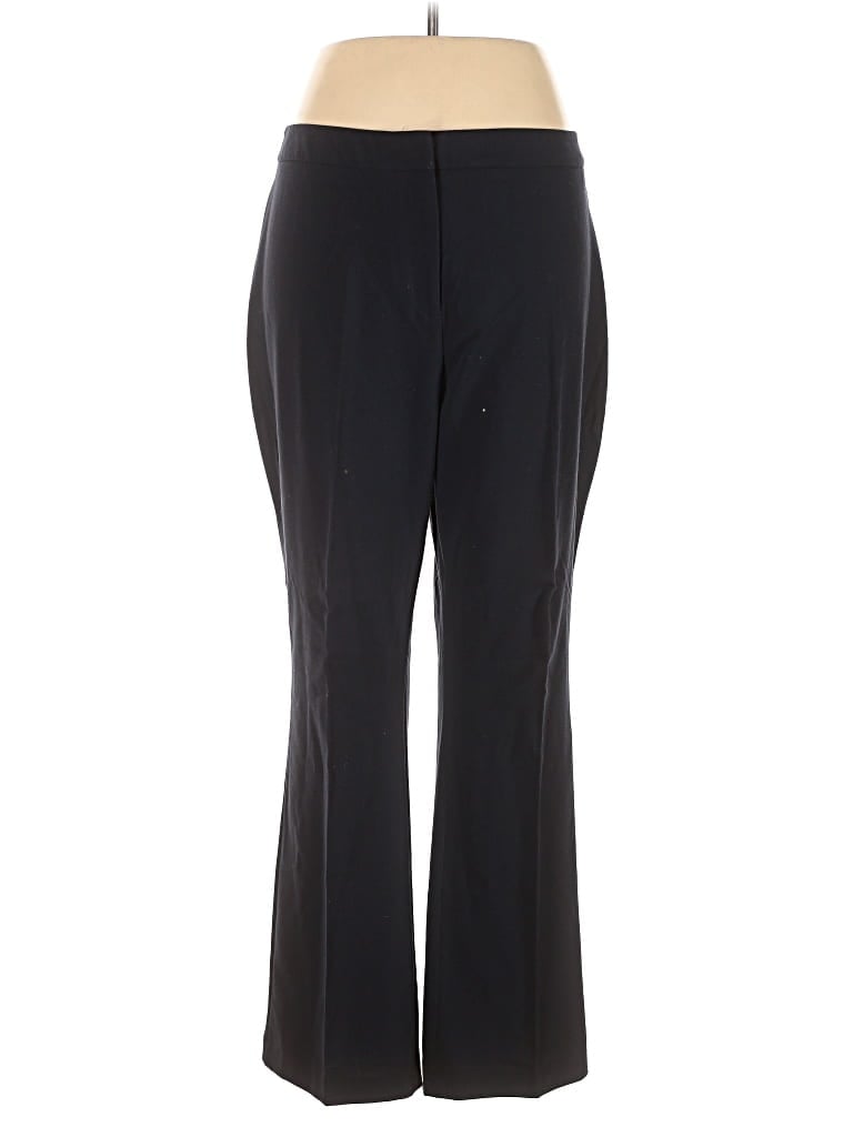 Pre-owned Dana Buchman Dress Pants In Black