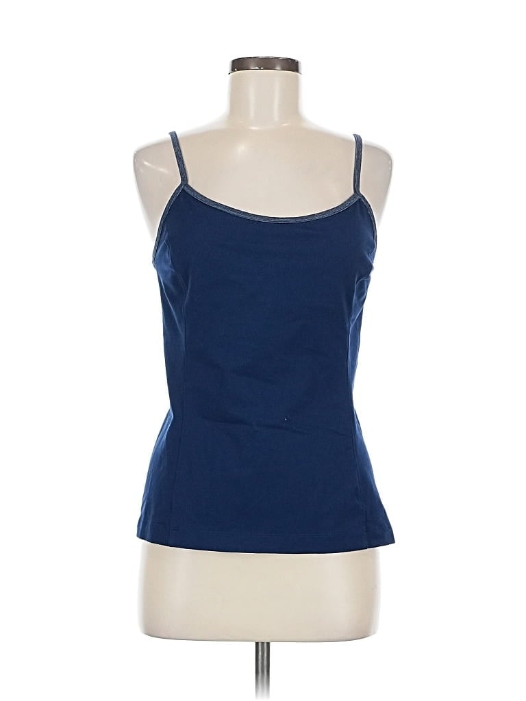 Click to view more detailed imagery on our partner's website Pre-owned Under Armour Tank Top Blue Halter Neckline Tops